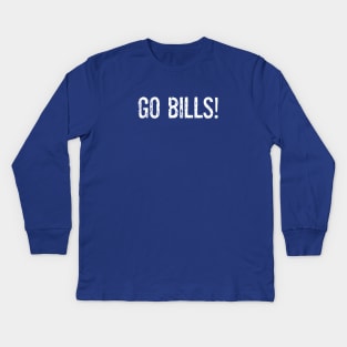 Go Bills! Kids Long Sleeve T-Shirt